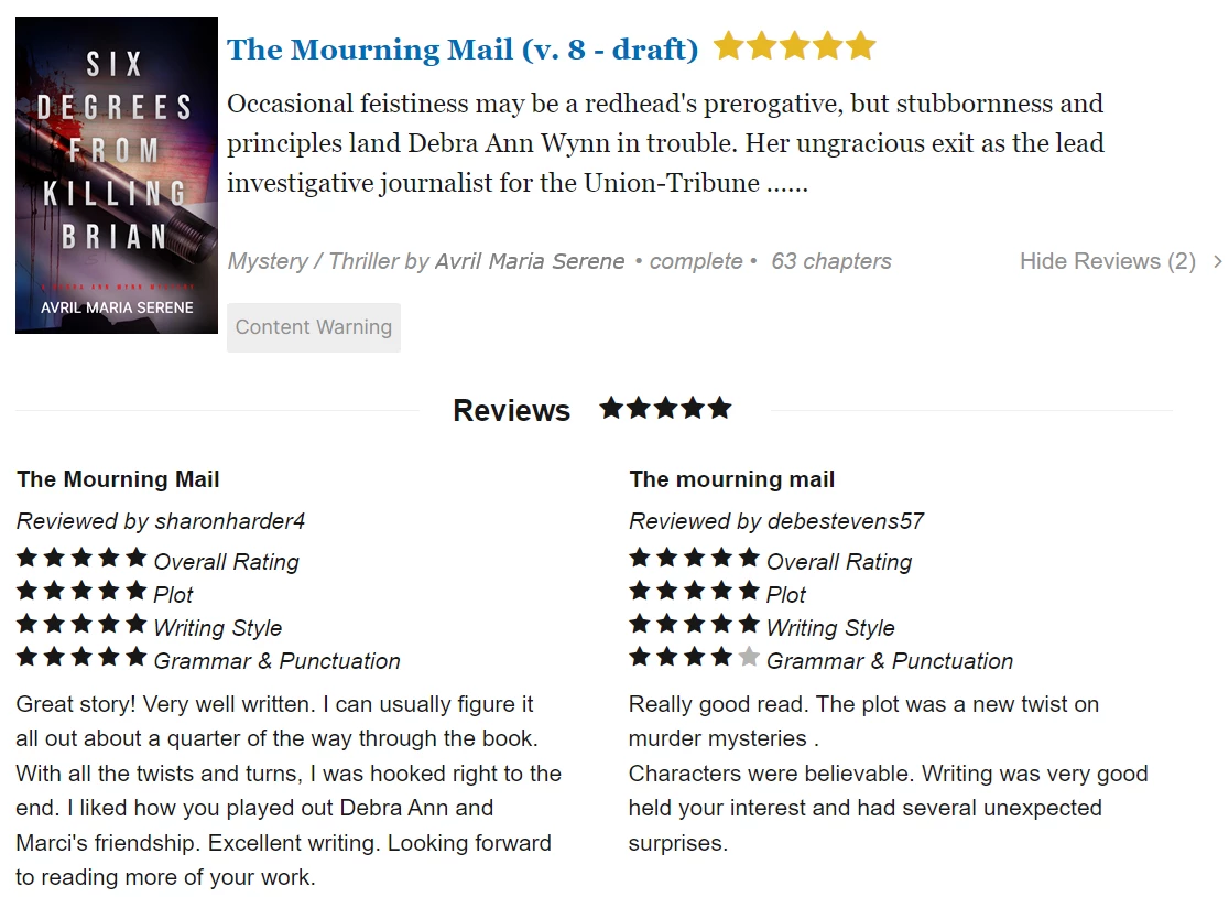 Beta reader website review #2